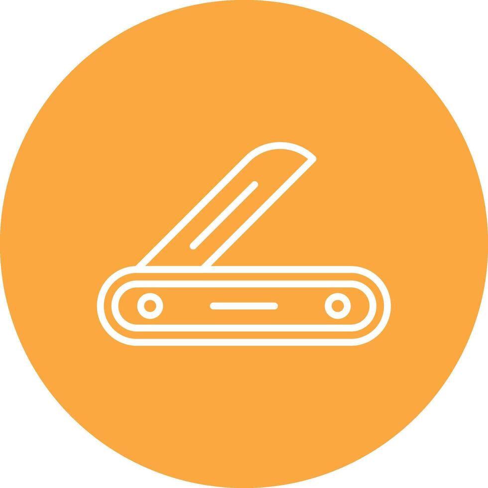 Multitool Line Multi Circle Icon vector