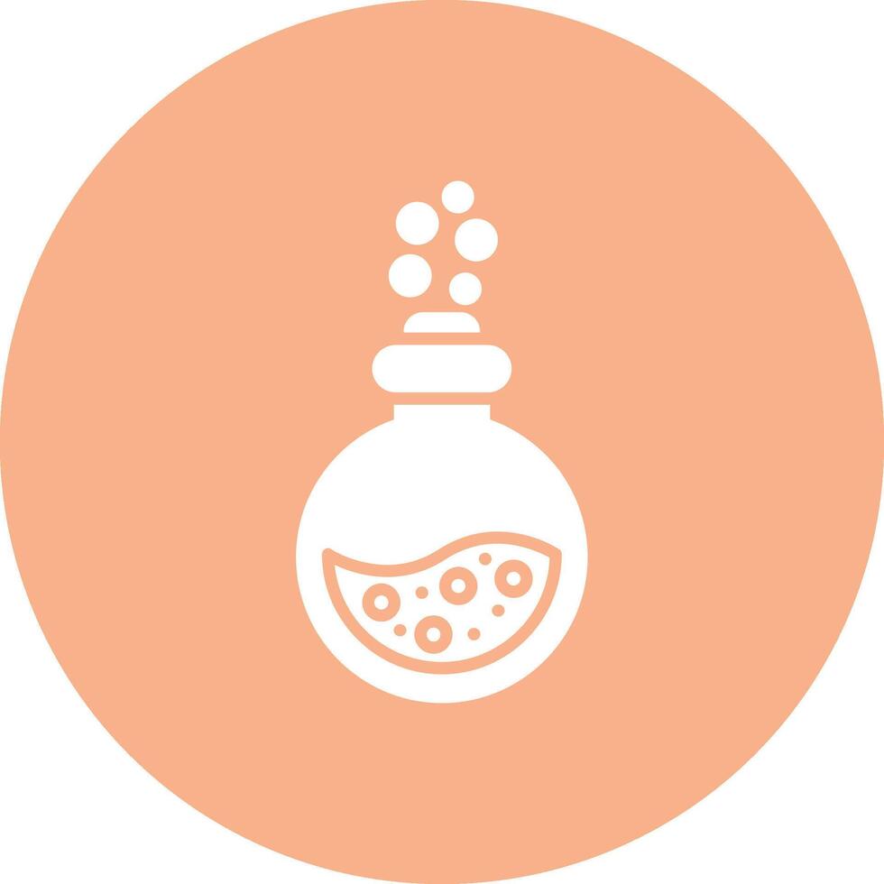 Flask Glyph Multi Circle Icon vector