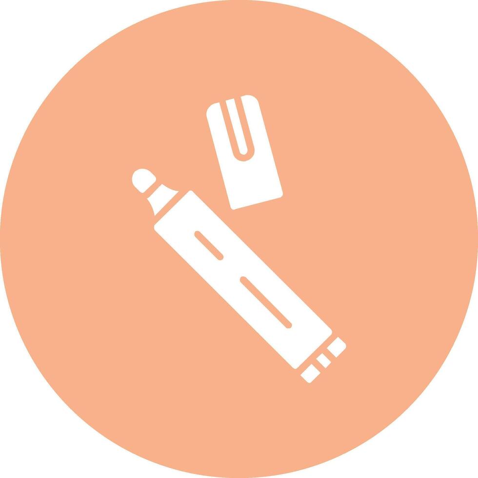 Pen Glyph Multi Circle Icon vector