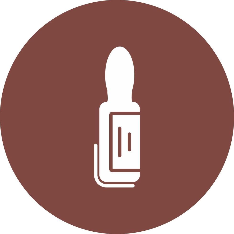 Ampoule Glyph Multi Circle Icon vector