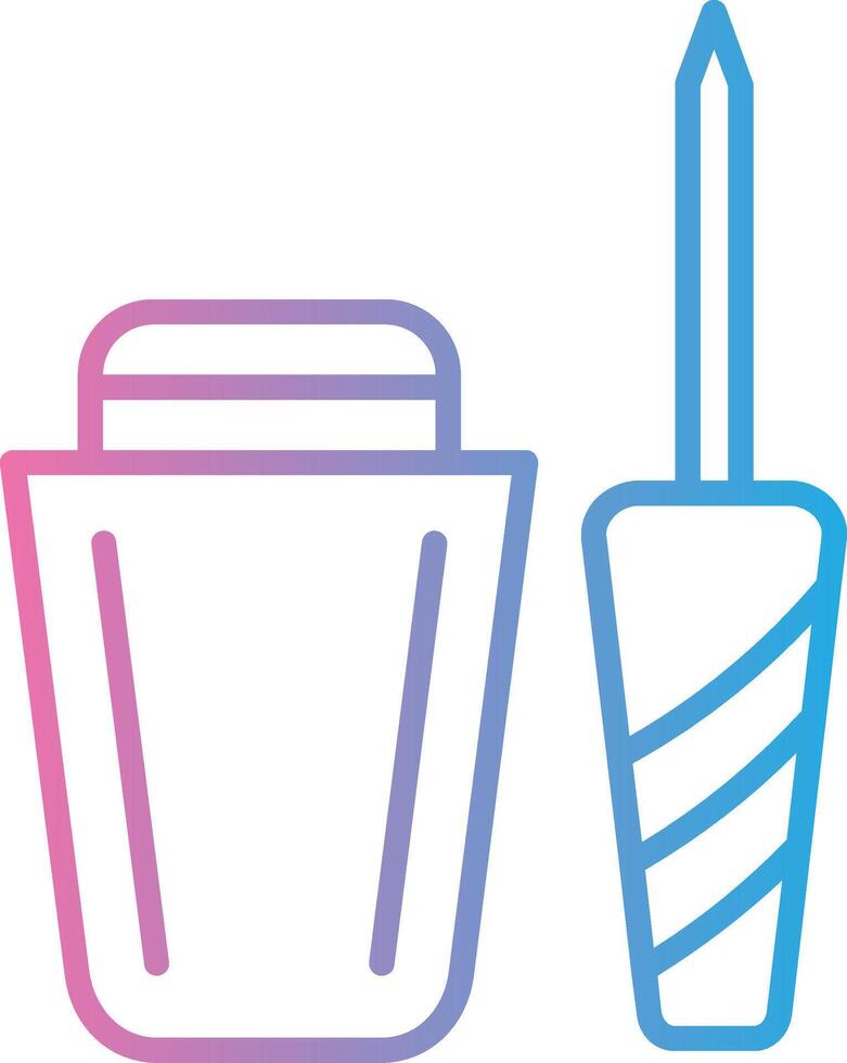Liquid EyeLine Gradient Multi Circler Line Gradient Icon Design vector