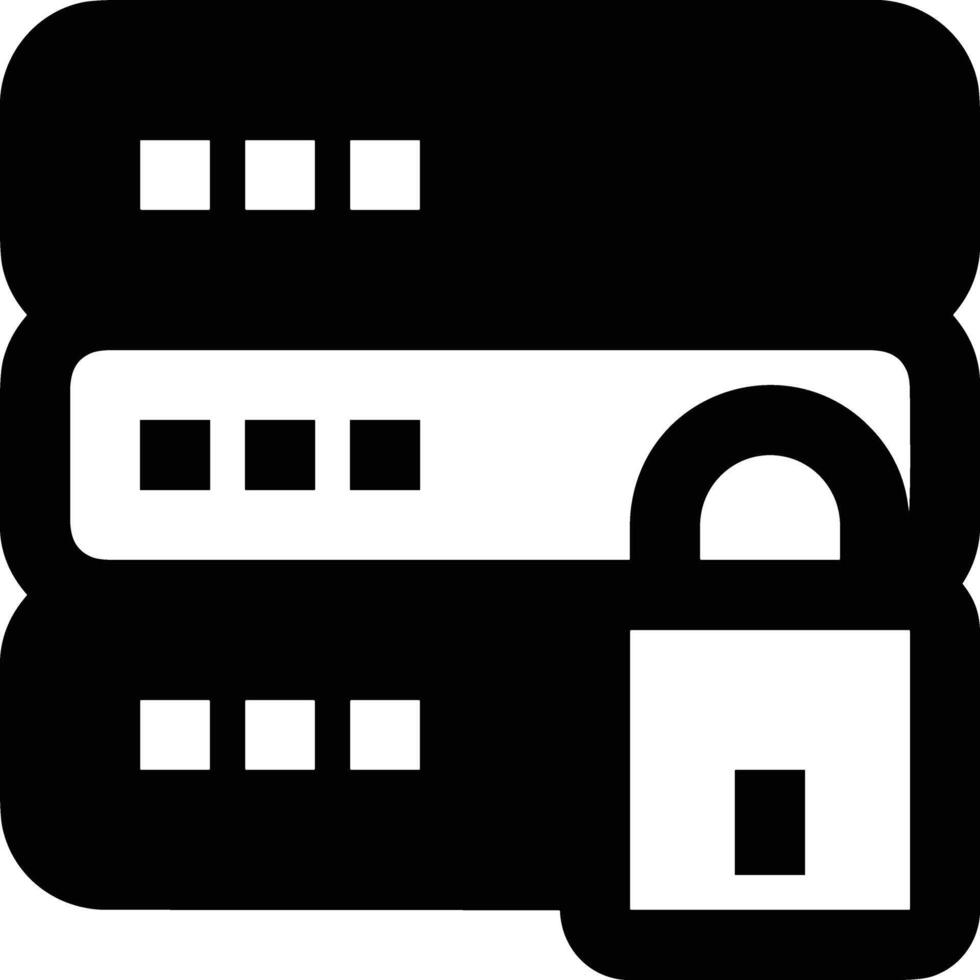 Data storage icon symbol image for database illustration vector