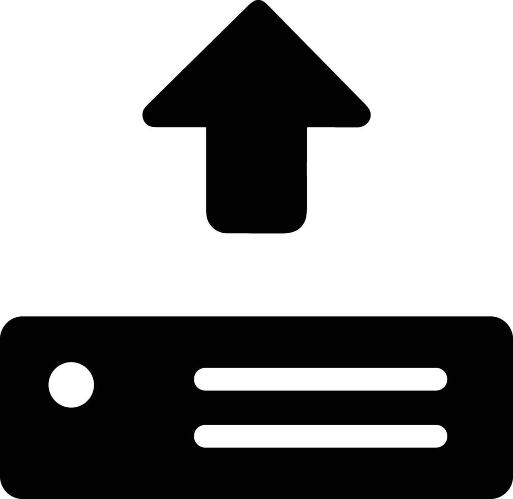 Data storage icon symbol image for database illustration vector