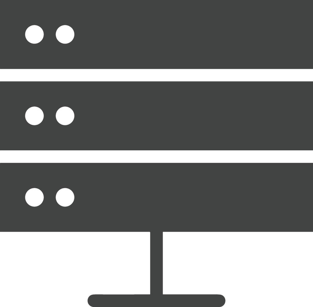 Data storage icon symbol image for database illustration vector