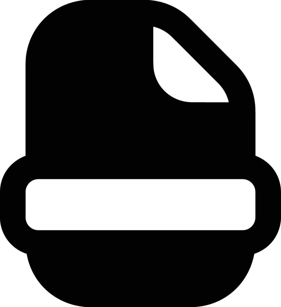 Data storage icon symbol image for database illustration vector