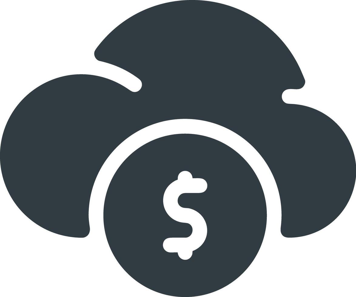 Data storage icon symbol image for database illustration vector
