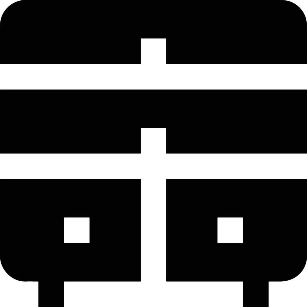 Data storage icon symbol image for database illustration vector