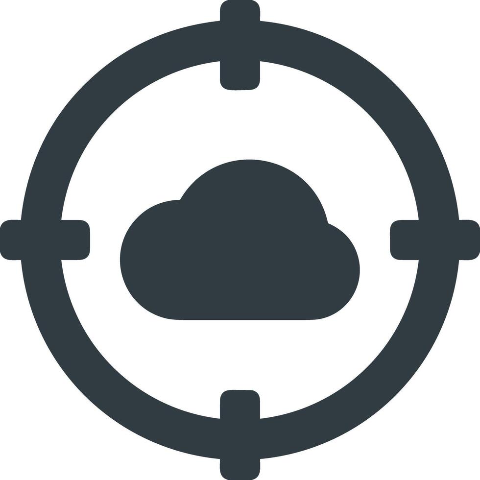 Data storage icon symbol image for database illustration vector