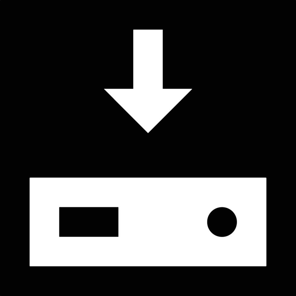 Data storage icon symbol image for database illustration vector