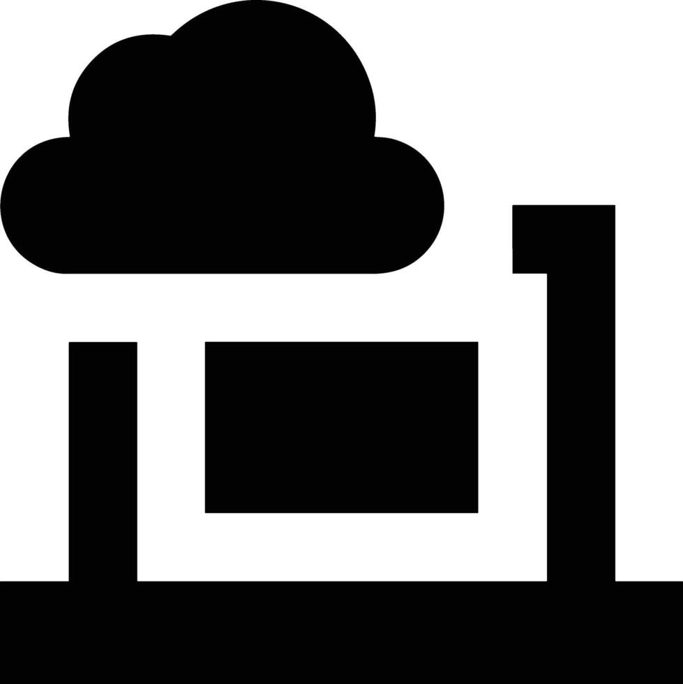 Data storage icon symbol image for database illustration vector