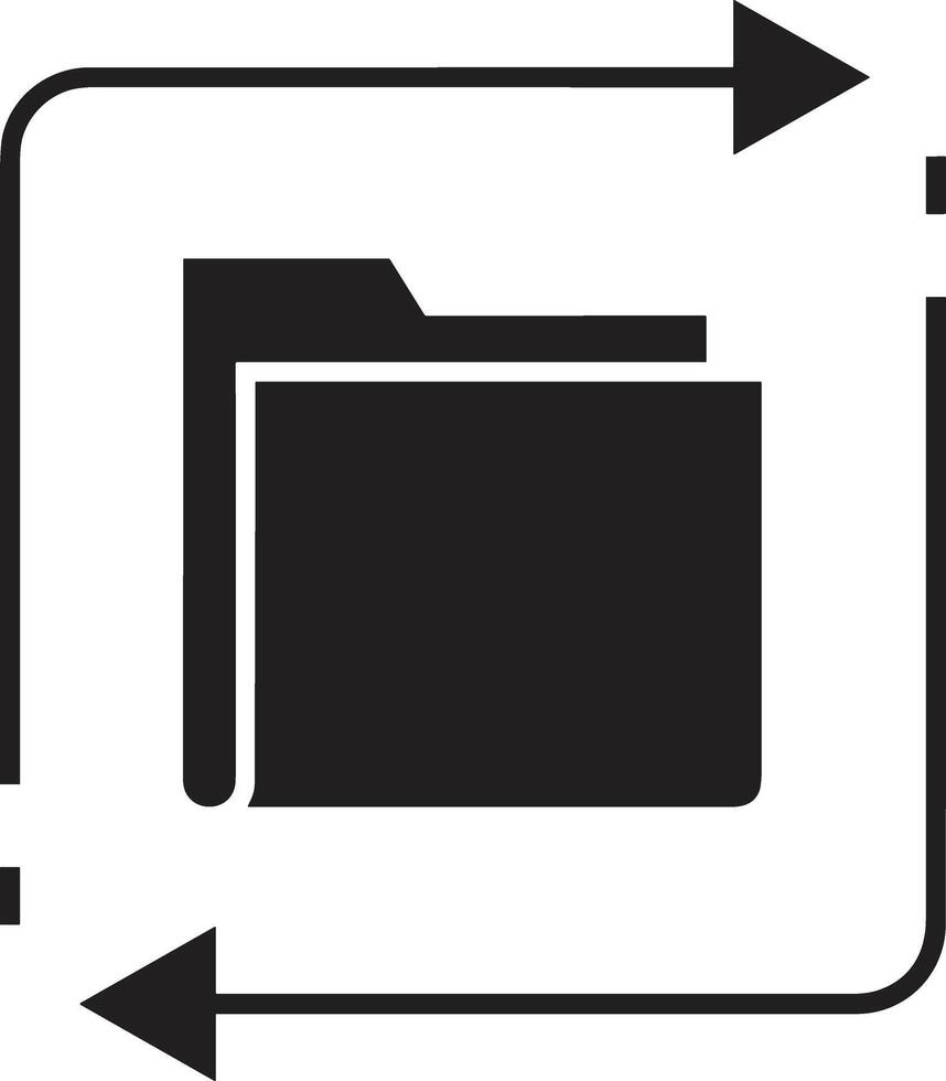 Data storage icon symbol image for database illustration vector