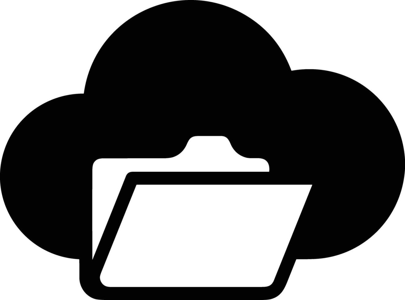 Data storage icon symbol image for database illustration vector