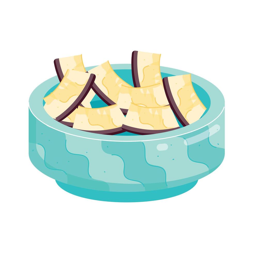 Fresh Coconuts and Drinks Flat Stickers vector