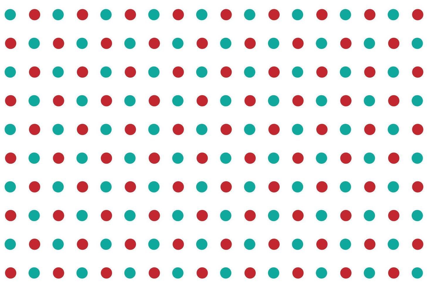 Seamless Pattern with red and blue dots vector