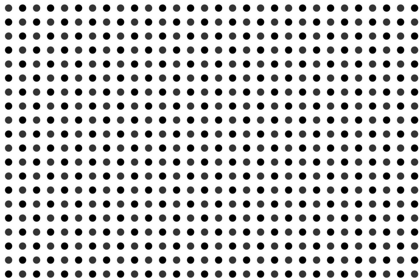 Black grey polka dots vector