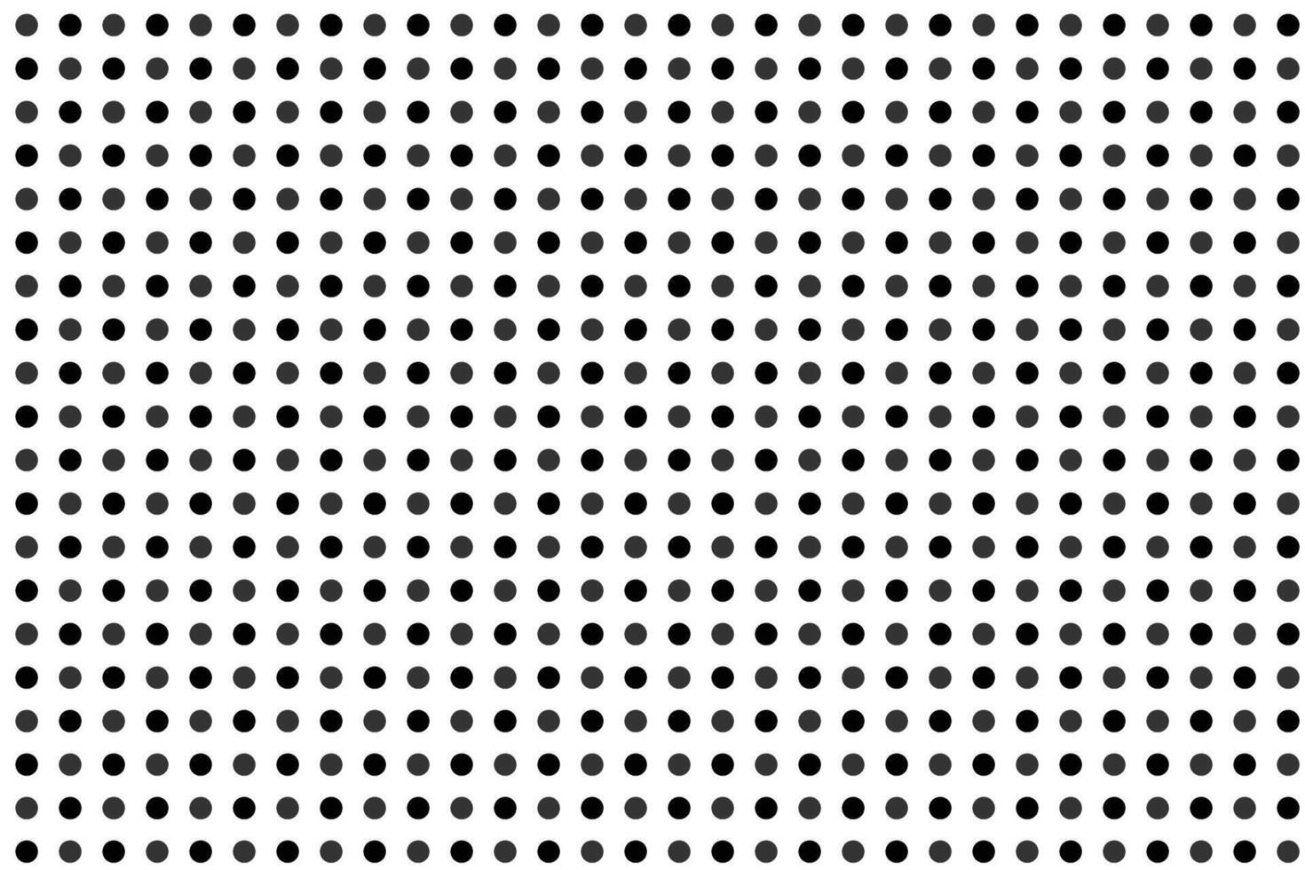 Black grey polka dots vector