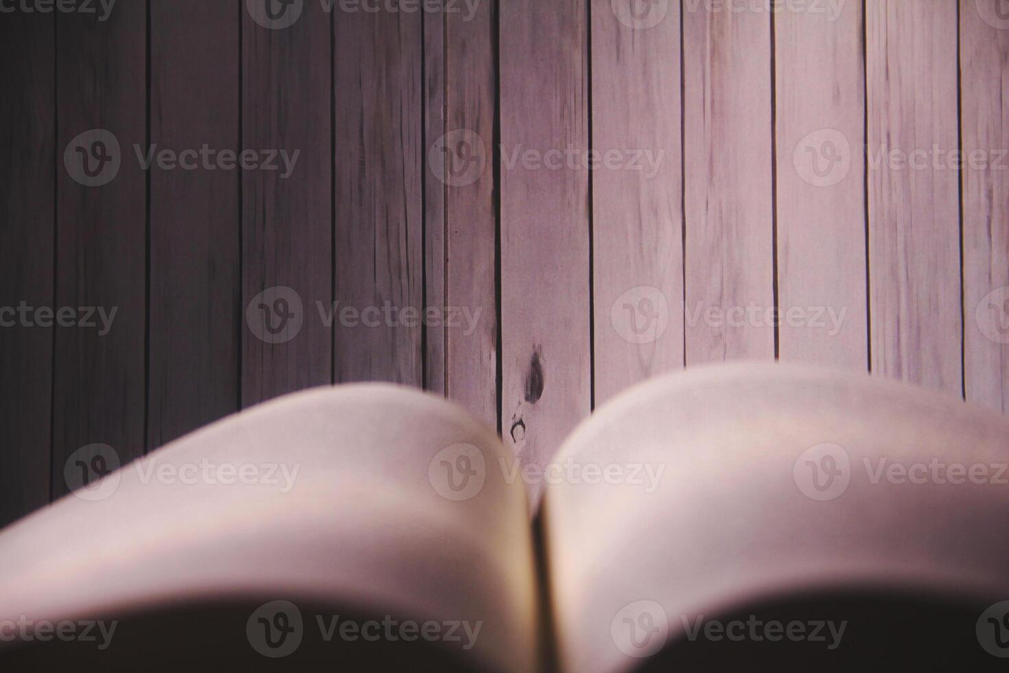 Old books photographed with natural lighting photo