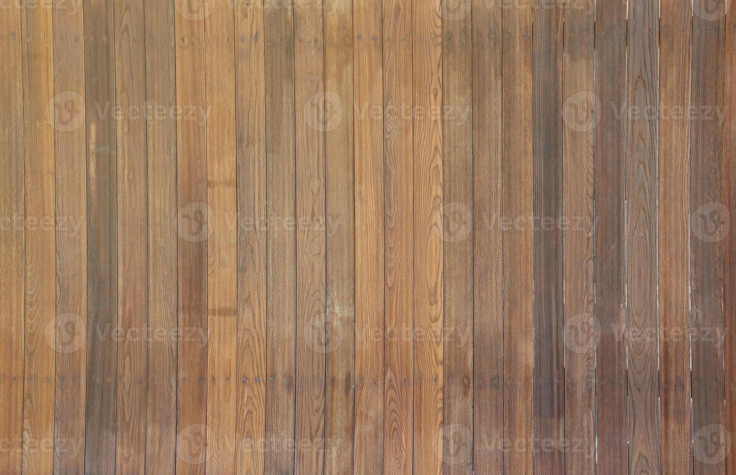 Brown wood texture background coming from natural tree. The wooden panel has a beautiful dark pattern, fence texture photo