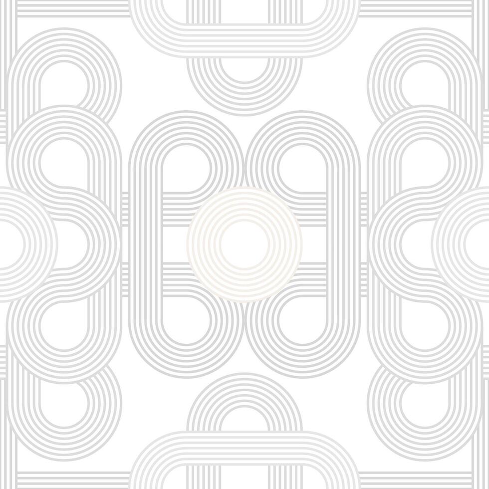 Chinese, Japanese and Korea seamless pattern in oriental geometric traditional of Asia. vector