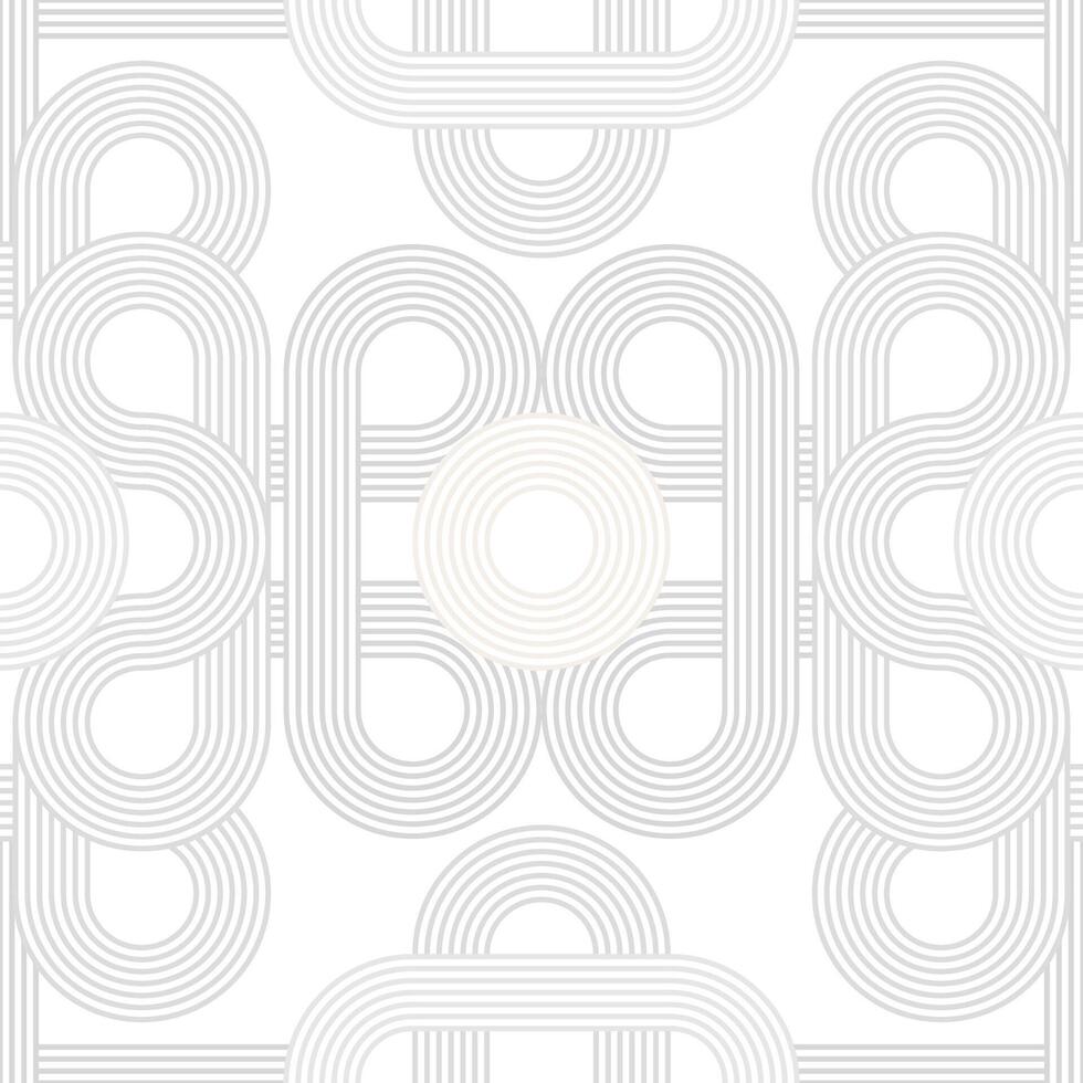 Chinese, Japanese and Korea seamless pattern in oriental geometric traditional of Asia. vector