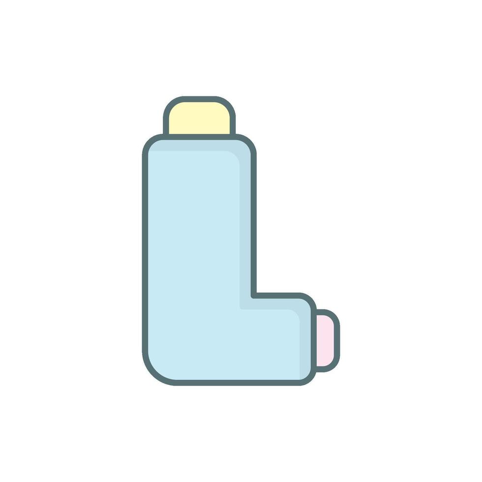 Inhaler icon design templates simple and modern concept vector