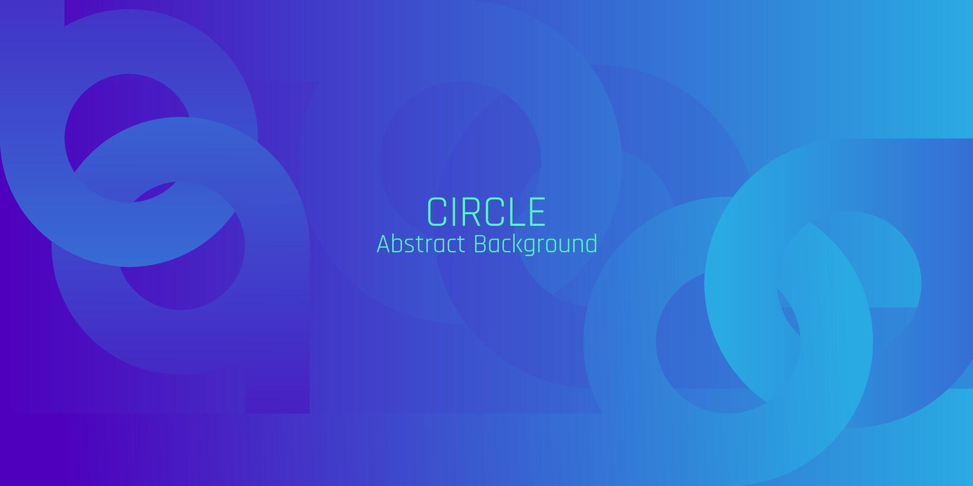 circle abstract background with blue and purple colors vector