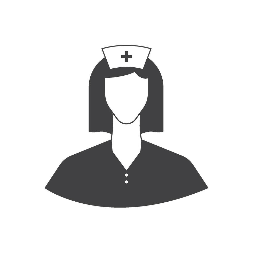 Nurse icon design vector