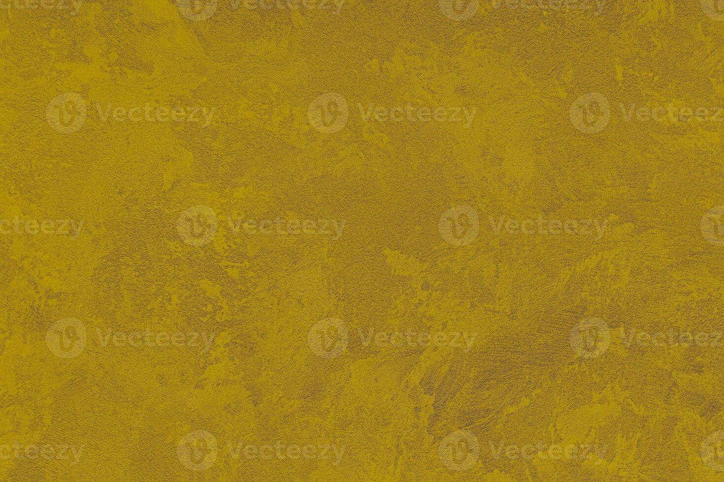 Texture of golden decorative plaster or concrete. Abstract gold grunge background. photo