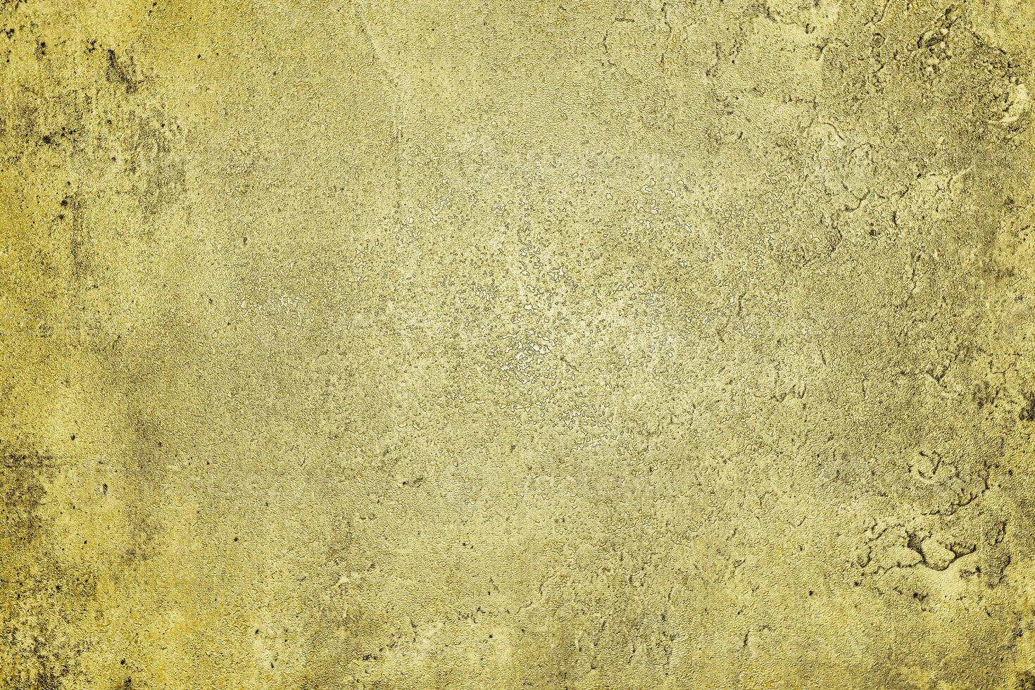 Texture of golden decorative plaster or concrete. Abstract gold grunge background. photo