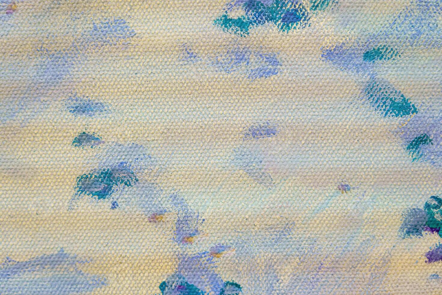 Colorful abstract oil painting art background. Texture of canvas and oil. photo