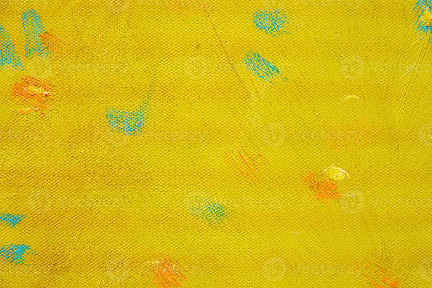 Colorful abstract oil painting art background. Texture of canvas and oil. photo