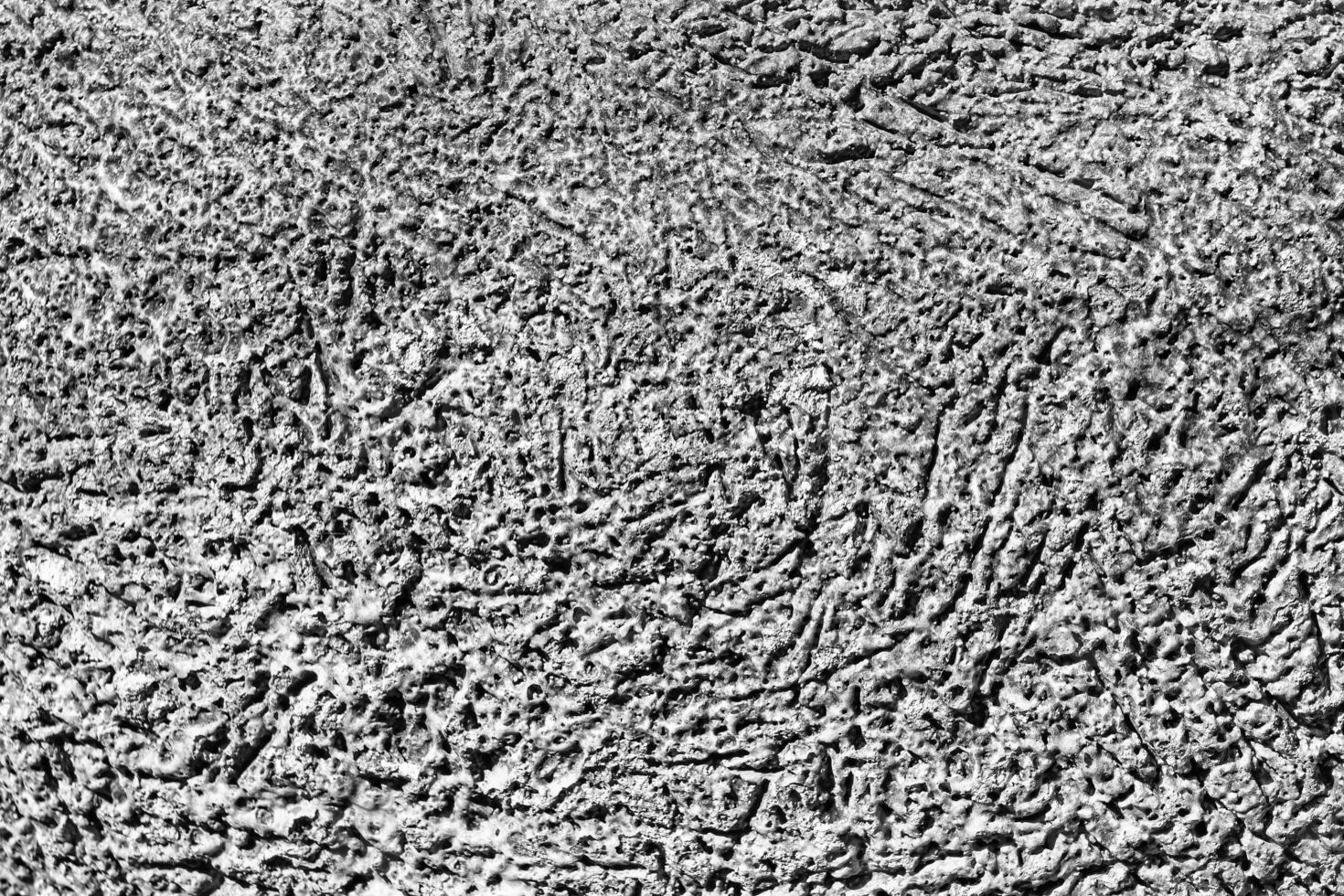 Black and white Texture of green scratched concrete. Abstract background. photo