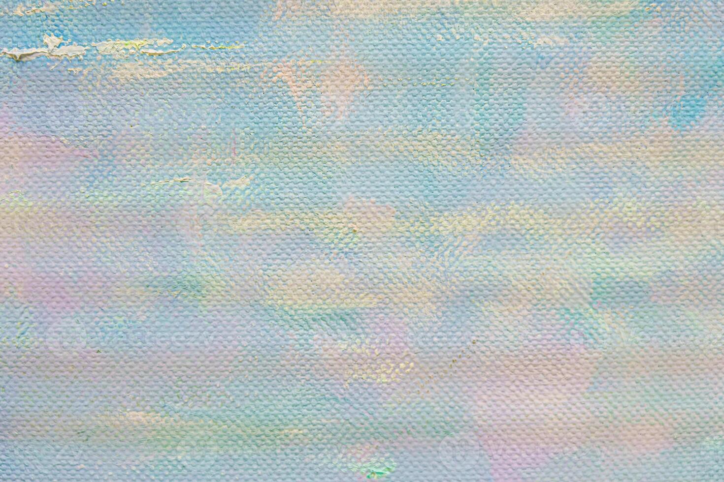 Colorful abstract oil painting art background. Texture of canvas and oil. photo