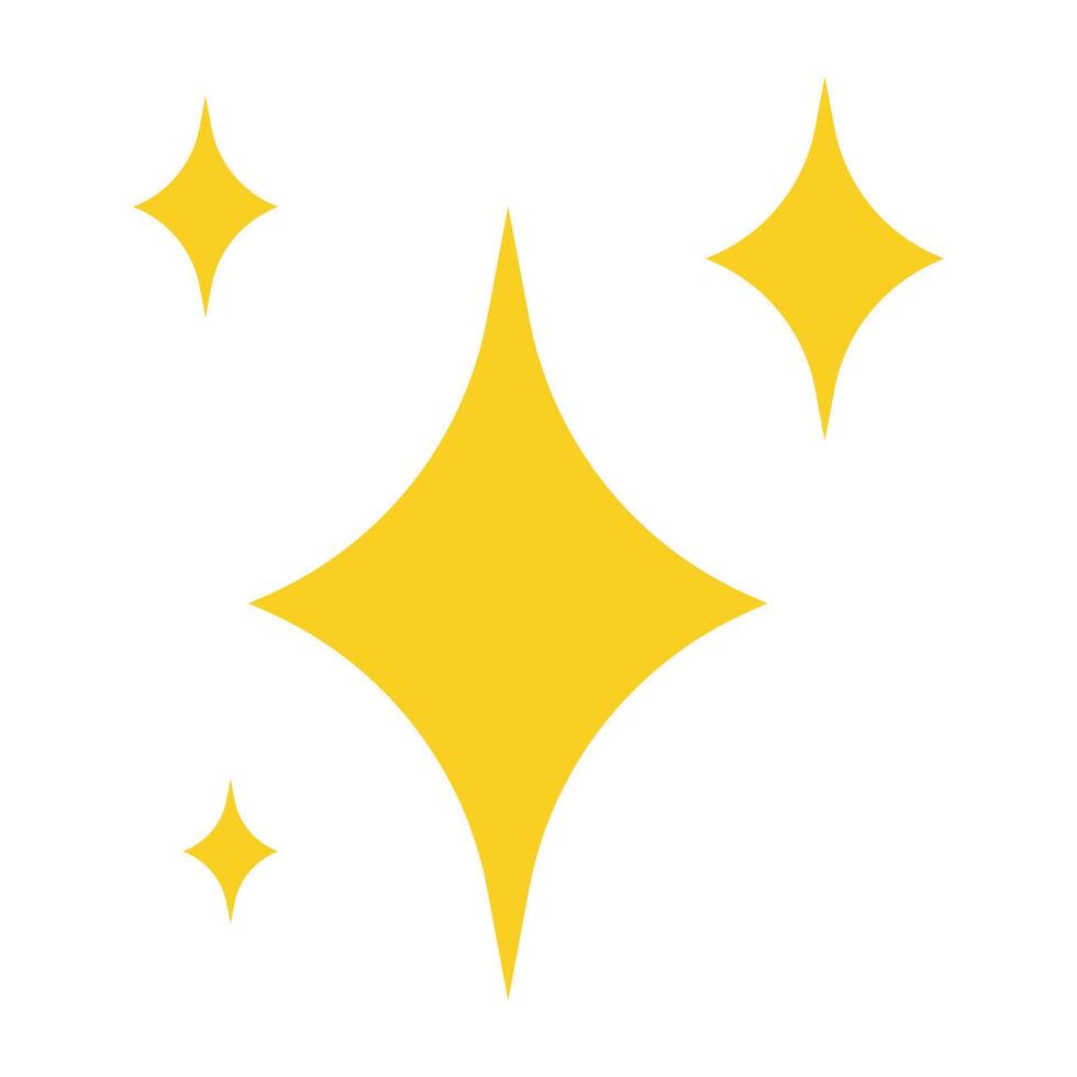 Cute star icon. vector