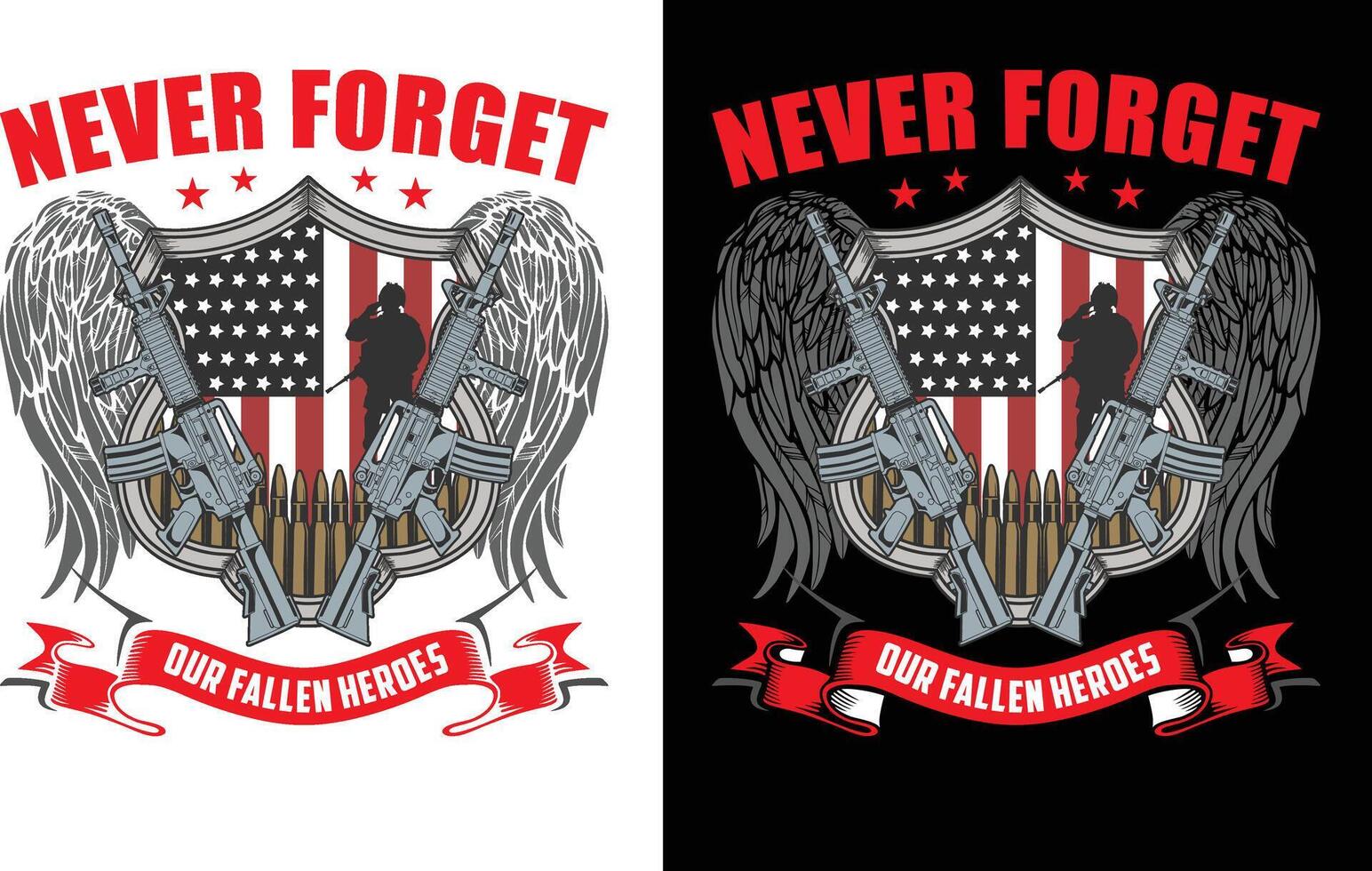 Veteran T-Shirt Design vector