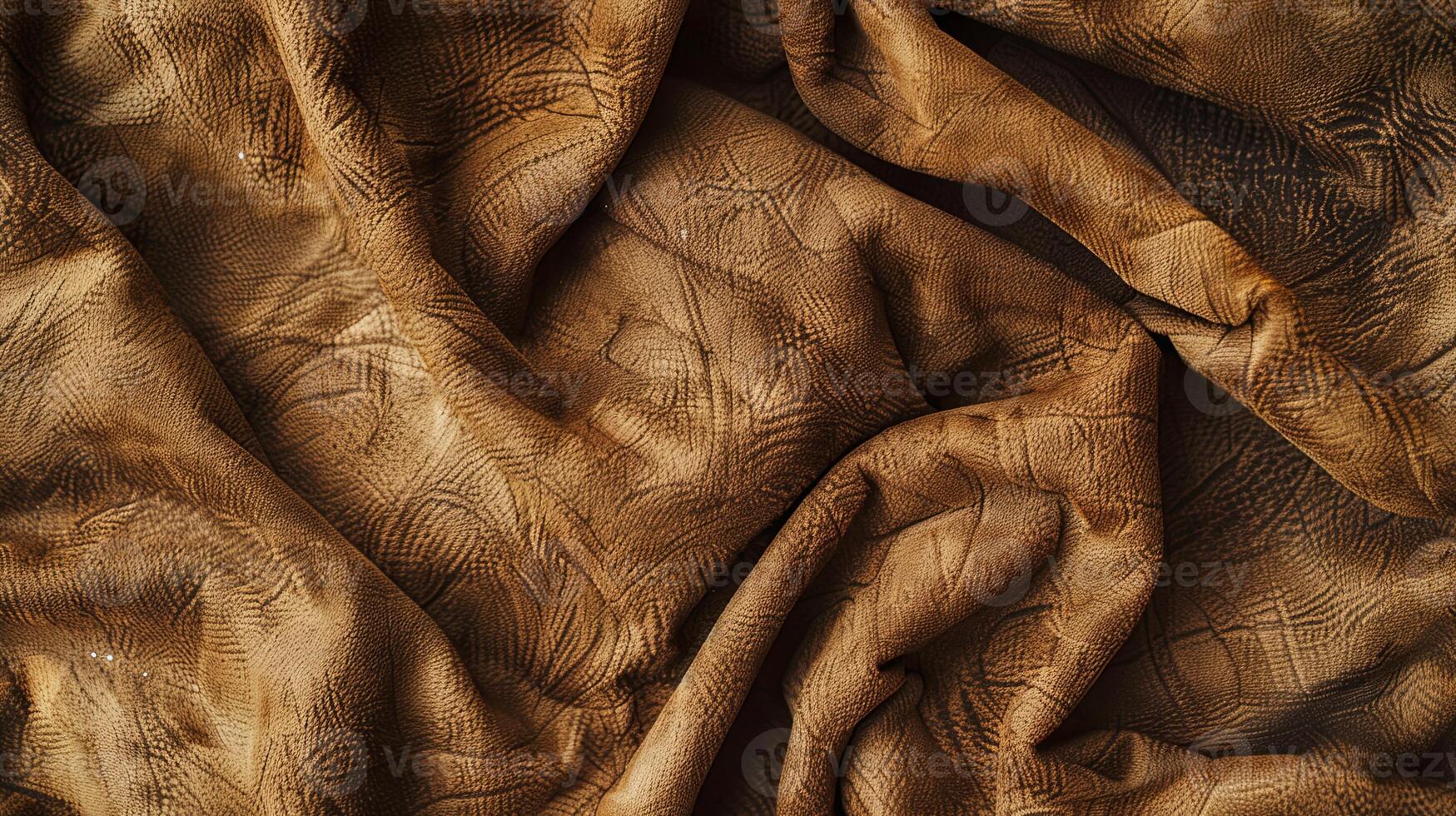 Neutral suede leather texture. Rich, cozy colors creating an earthy bohemian backdrop AI Image photo