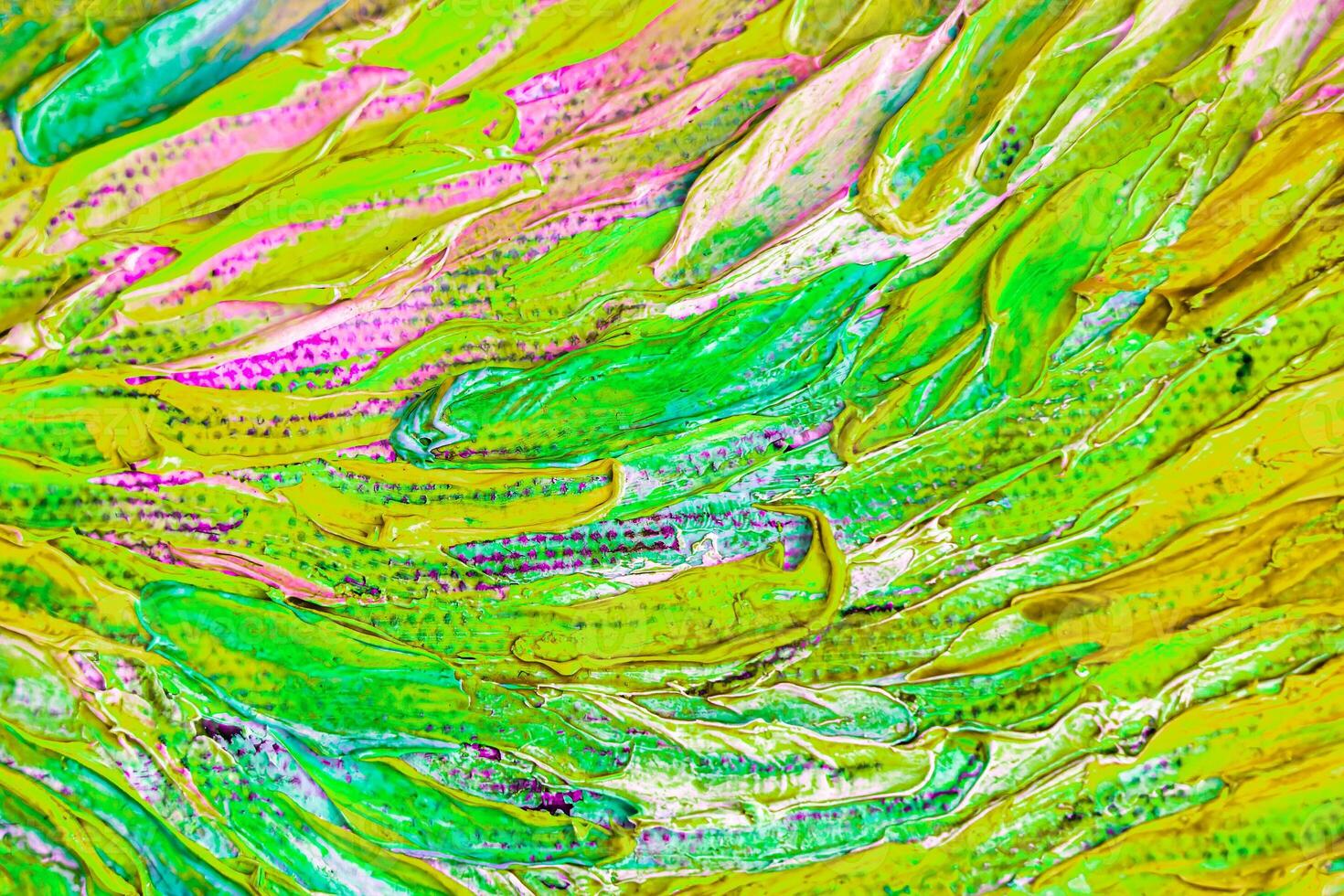 Colorful abstract oil painting art background. Texture of canvas and oil. photo