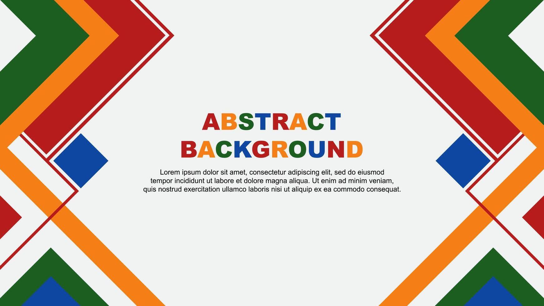 Abstract Colorful Background Design Template. Banner Wallpaper Illustration. Colorful Rainbow Banner vector