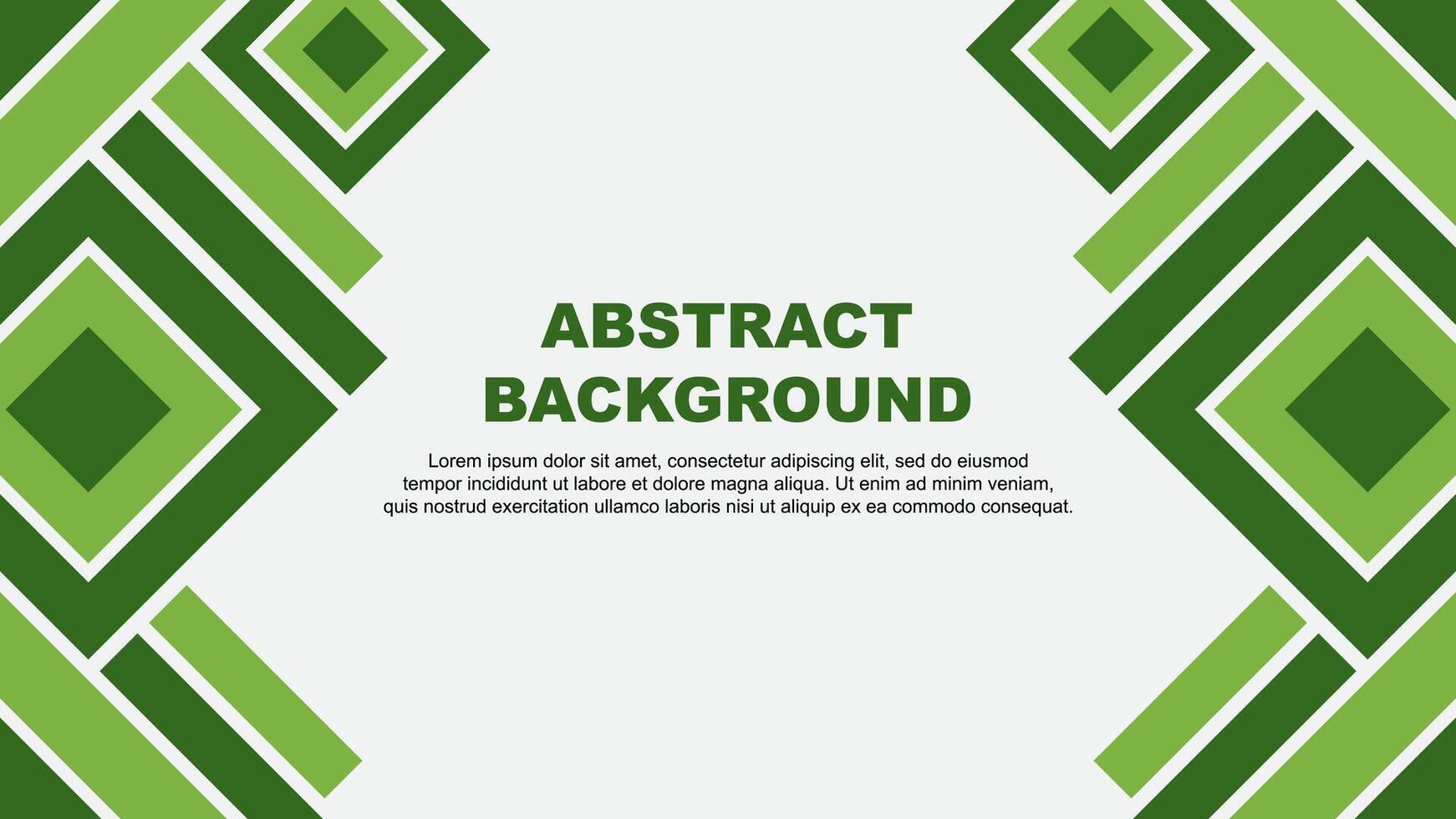 Abstract Light Green Background Design Template. Abstract Banner Wallpaper Illustration. Light Green vector