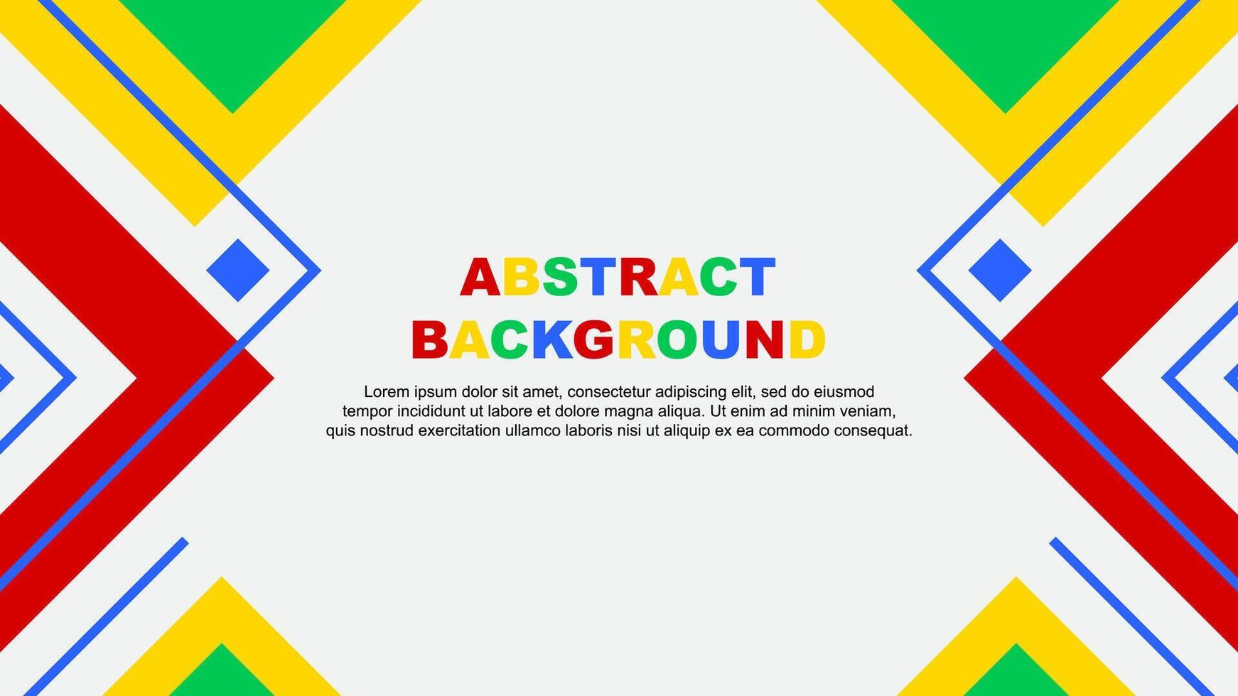 Abstract Background Design Template. Banner Wallpaper Illustration. Colorful Rainbow Illustration vector