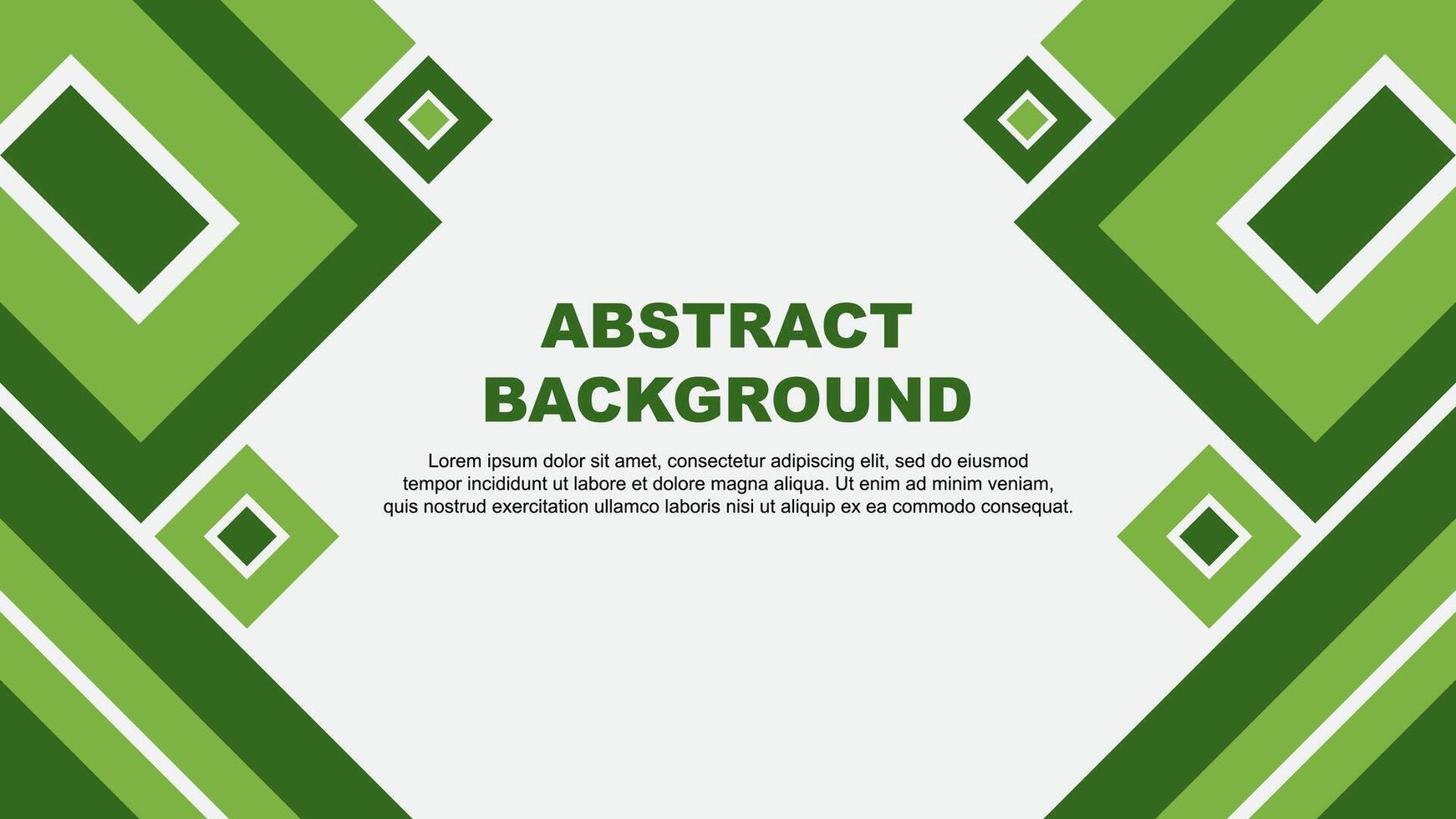 Abstract Light Green Background Design Template. Abstract Banner Wallpaper Illustration. Light Green Cartoon vector