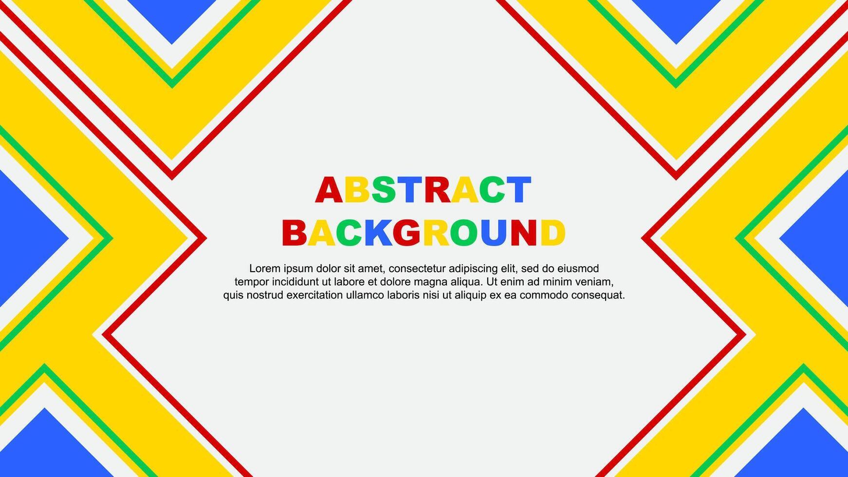 Abstract Background Design Template. Banner Wallpaper Illustration. Colorful Rainbow vector