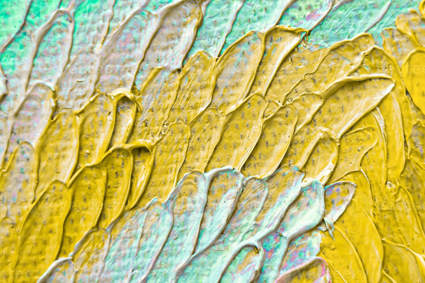 Colorful abstract oil painting art background. Texture of canvas and oil. photo