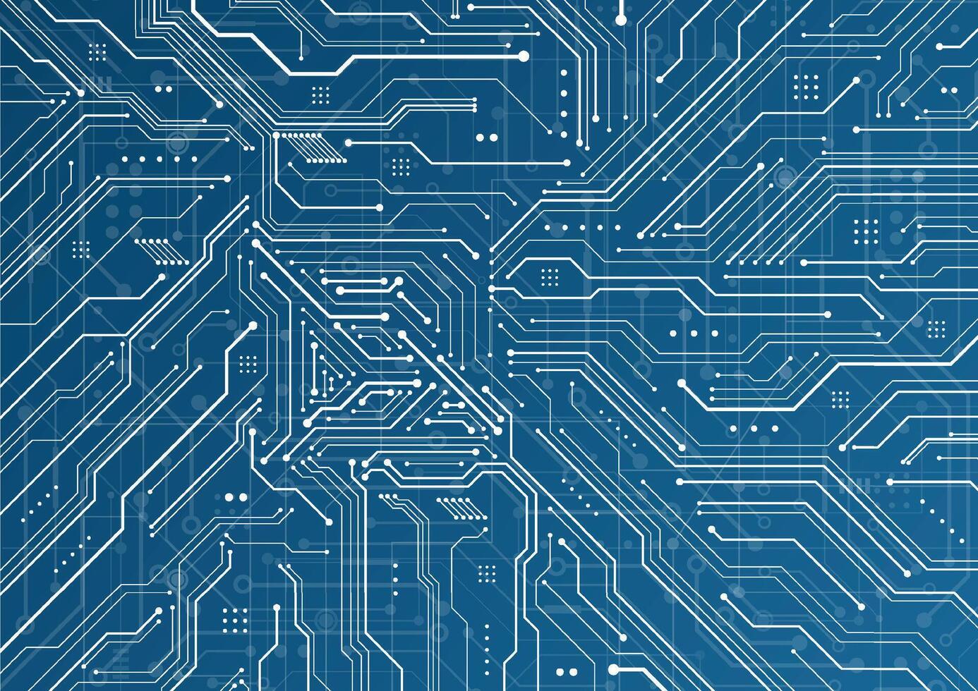 Abstract background with technology circuit board texture. Electronic motherboard illustration. Communication and engineering concept vector