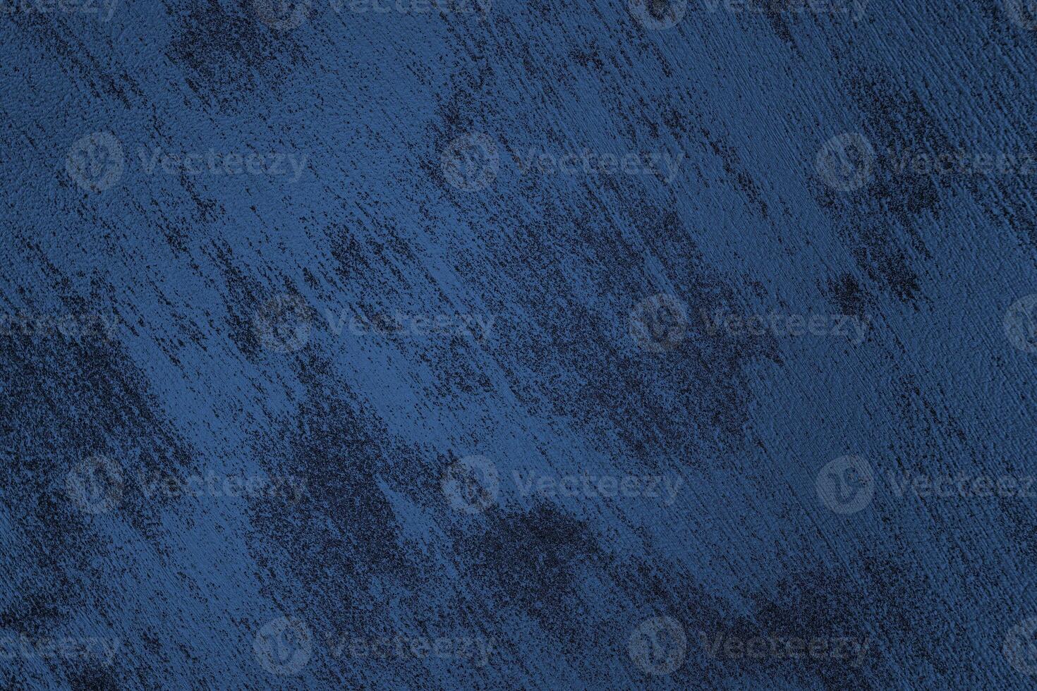 Texture of blue decorative plaster or concrete. photo