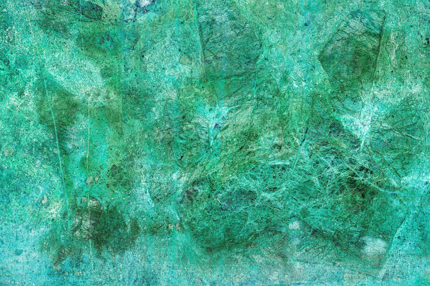 Texture of green marble tiles with scratches. Abstract background. photo