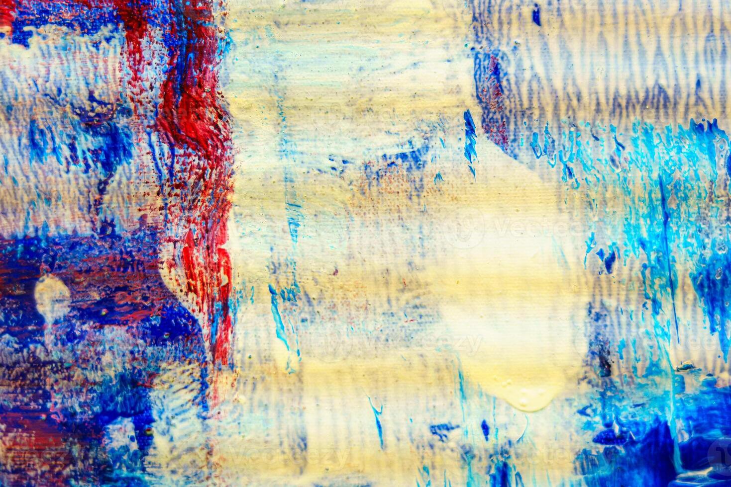 Colorful abstract oil painting art background. Texture of canvas and oil. photo