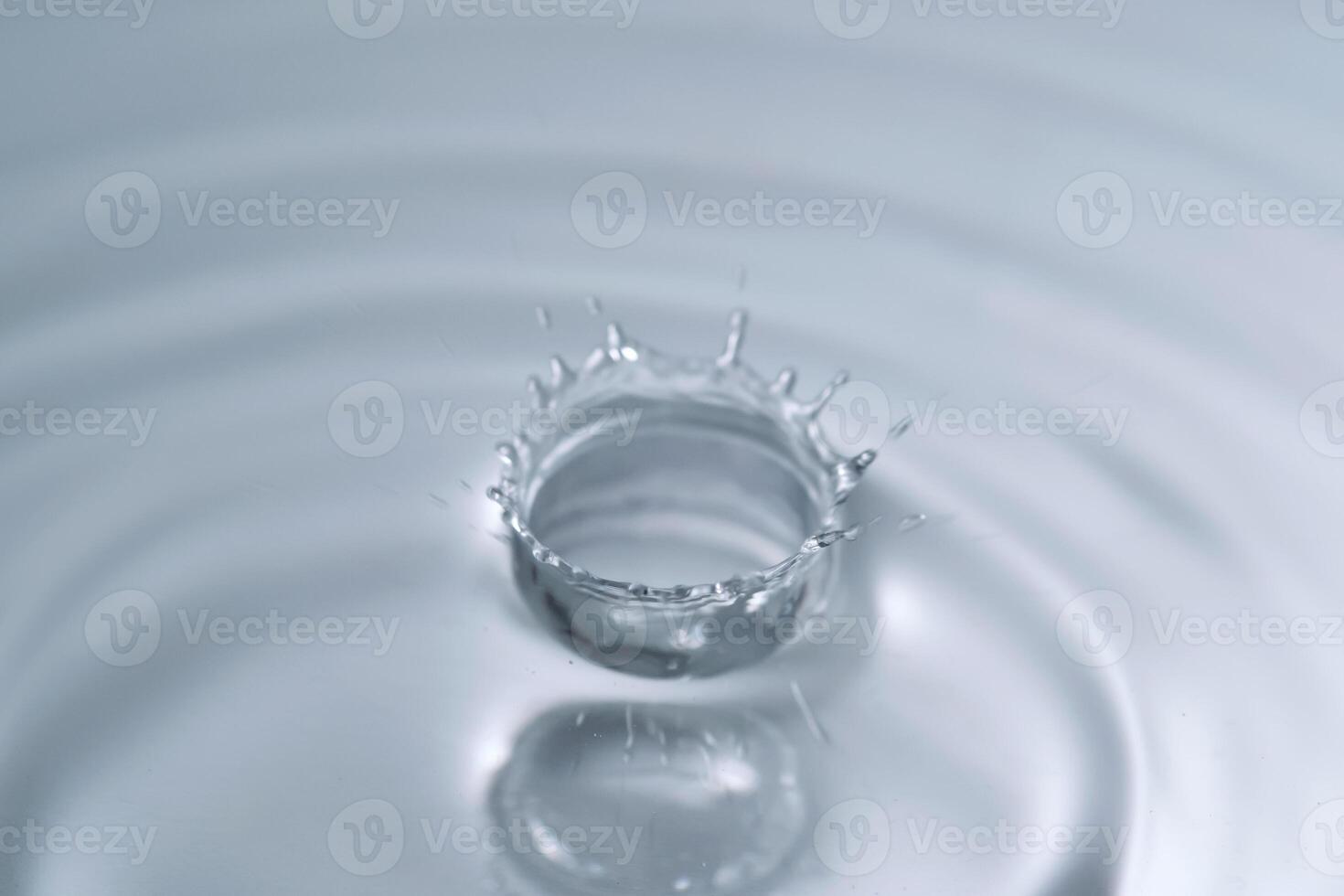 Abstract background with water stains. Blue background. photo