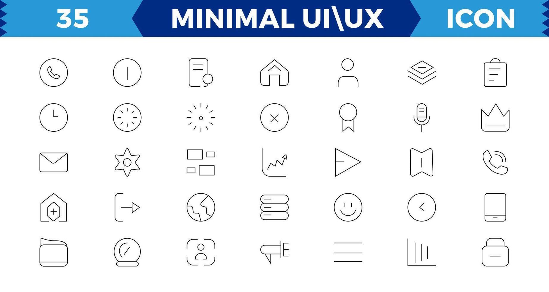 Basic User Interface Essential Set,Mega set of ui ux icon set, user interface iconset collection, vector