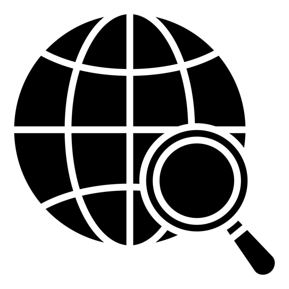 International Sourcing icon line illustration vector